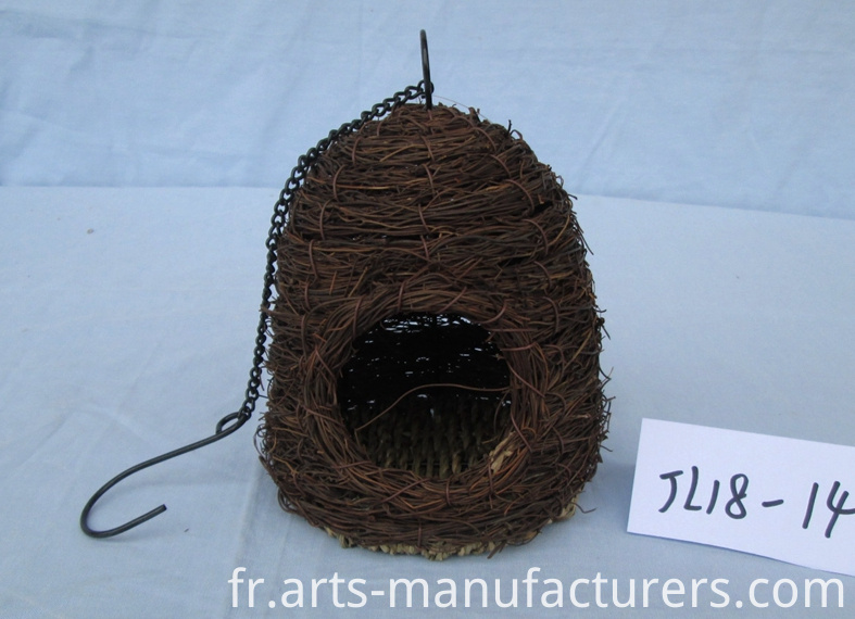 maison d'oiseau d'herbe grass bird house
